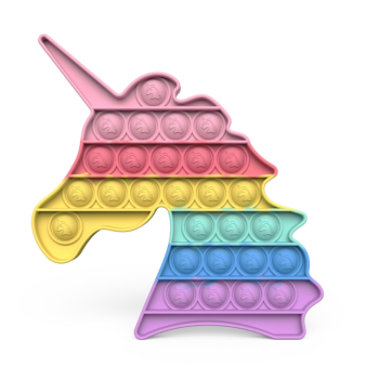 Антистрес іграшка Pop It Єдиноріжка пухирця 5087