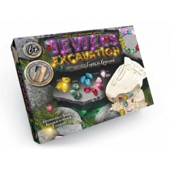 Ігровий набір для розкопок Danko Toys Jewels Excavation ДТ-ТО-09114