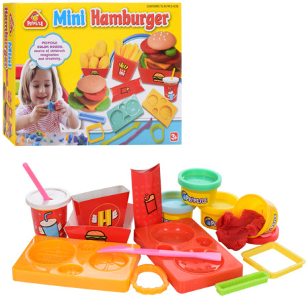 Набір для ліплення Гамбургер B-6816 4 кольори