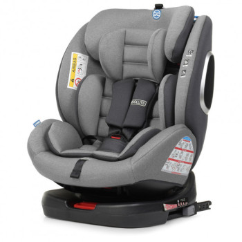 Автокрісло El Camino Absolute ME-1079-Royal-Gray сіре