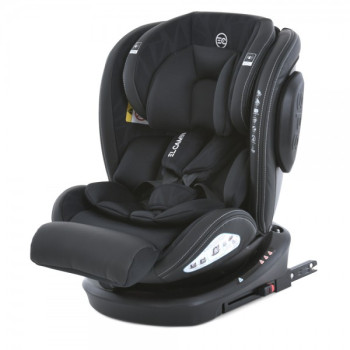 Автокрісло El Camino ME-1045-Black-Luxe чорне
