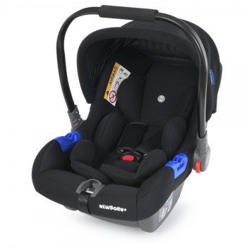 Автокрісло El Camino Newborn ME-1043-Royal-Black чорне