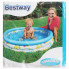 Дитячий надувний басейн 102х25 см Рибки Bestway 51008