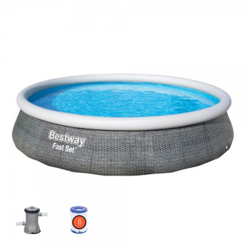 Басейн надувний Bestway 57376 396х84 см