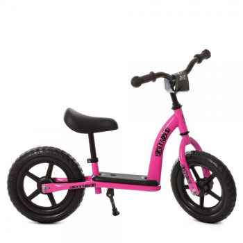 Дитячий біговел Profi Kids 12 дюймів M-5455-4 рожевий