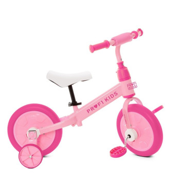 Біговел дитячий Profi Kids MBB-1012-2 12 дюймів рожевий