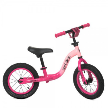 Дитячий біговел Profi Kids ML1201A-5 12 дюймів малиновий