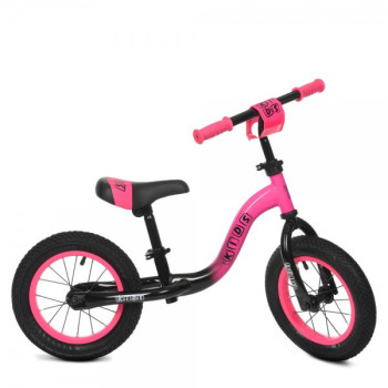 Дитячий біговел Profi Kids ML1201A-4 12 дюймів рожевий