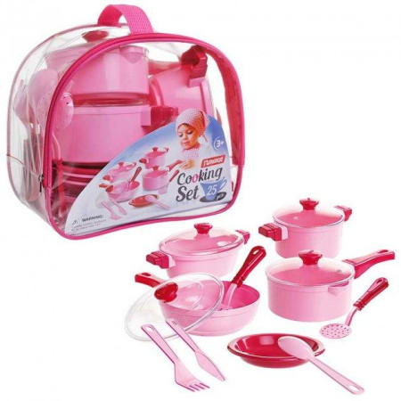 Дитячий кухонний набір посуду Юніка Cooking Set 71757 25 предметів Дитячий кухонний набір посуду Юніка Cooking Set 71757 25 предметів