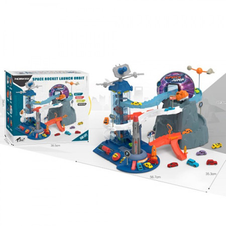 Гараж ігровий у наборі 5508A 57х35х40 см