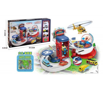 Гараж ігровий у наборі 660-A339 33 деталі