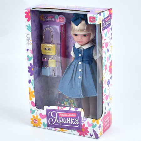 Лялька ігрова Limo Toy M 6078 I UA 33.5 см Лялька ігрова Limo Toy M 6078 I UA 33.5 см