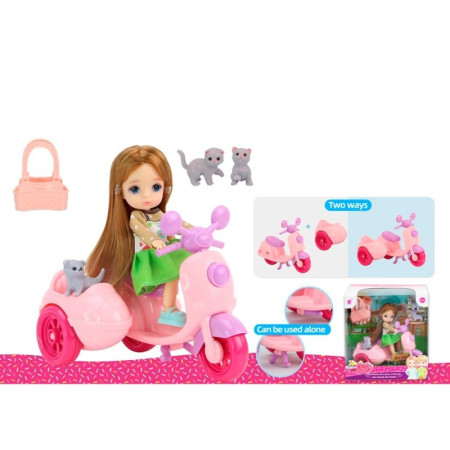 Лялька шарнірна у наборі 91068-A 13 см