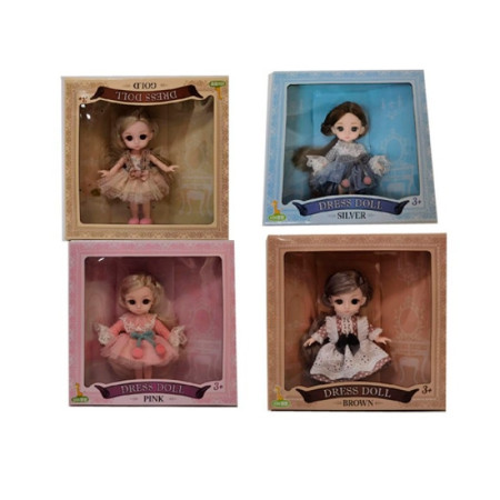 Лялька шарніна YC8001-6A 15 см