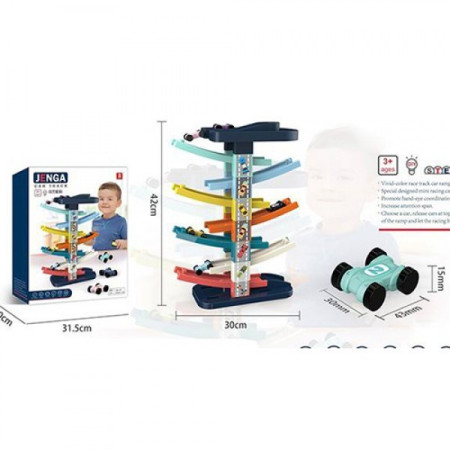 Ігровий набір трек ББ B-6601 19 деталей