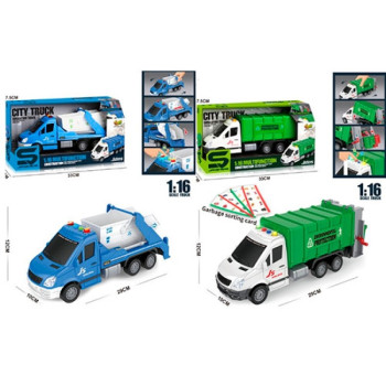 Сміттєвоз інерційний JS137A-JS138 29 см