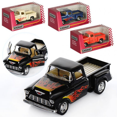 Машинка інертна Kinsmart Chevy Stepside Pick-up KT-5330-WF 12 см Машинка інертна Kinsmart Chevy Stepside Pick-up KT-5330-WF 12 см