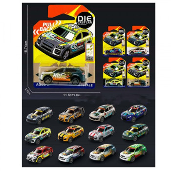 Машинка ігрова CS101 8,5 см