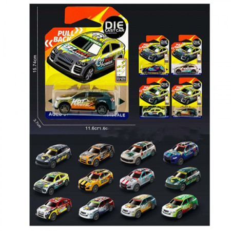 Машинка ігрова CS101 8,5 см