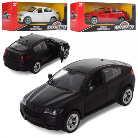 Машинка інертна Auto Mir BMW X6 AS-2312 12,5 см Машинка інертна Auto Mir BMW X6 AS-2312 12,5 см