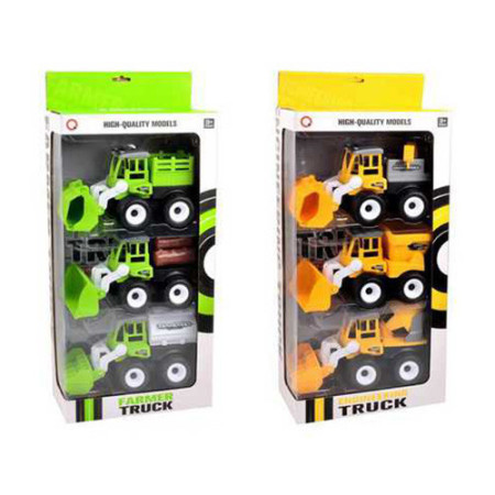 Набір будтехніки інертною 9937-47-10 22 см 3 ш/уп