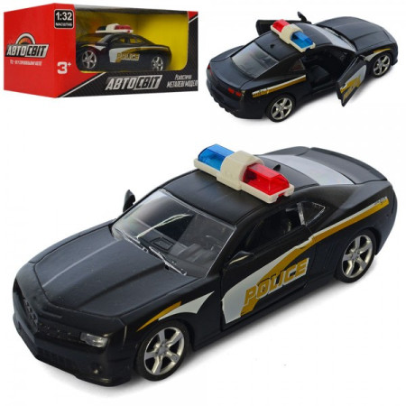 Машинка інертна Auto Mir Поліція AS-2750 12,5 см Машинка інертна Auto Mir Поліція AS-2750 12,5 см