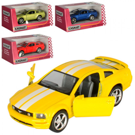 Машинка інертна Kinsmart Ford Mustang KT-5091-WF 12.5 см Машинка інертна Kinsmart Ford Mustang KT-5091-WF 12.5 см