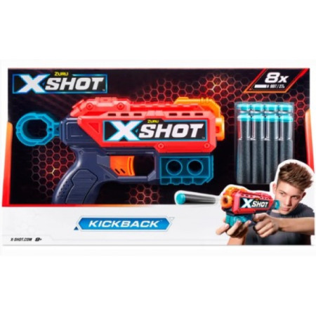 Бластер ігровий у наборі X-Shot Kickback 36184R