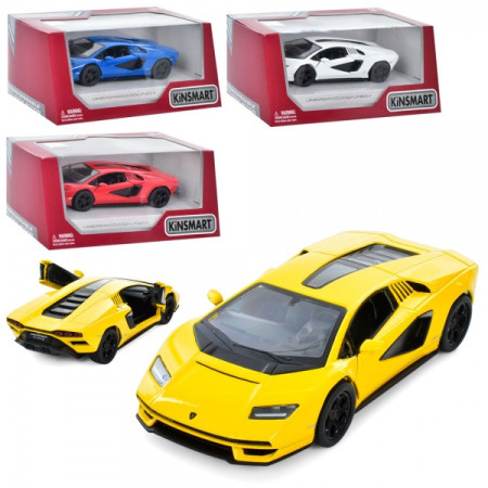 Машинка інертна Kinsmart Lamborghini Countach KT5437W 12 см Машинка інертна Kinsmart Lamborghini Countach KT5437W 12 см