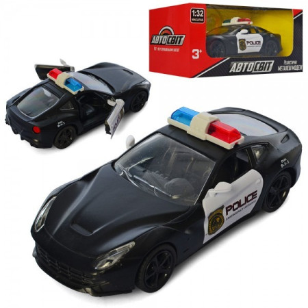 Машинка інертна Auto Mir Поліція AS-2752 12,5 см Машинка інертна Auto Mir Поліція AS-2752 12,5 см