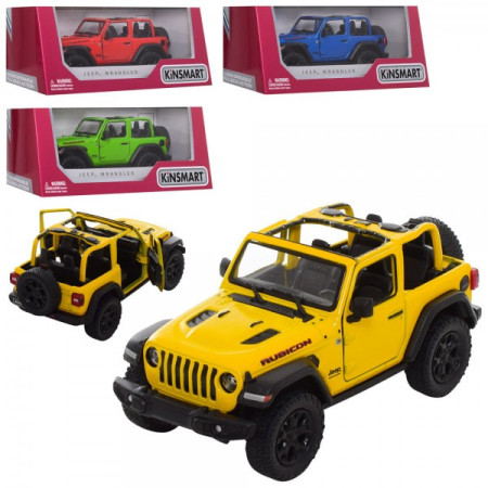 Машинка інертна Kinsmart Jeep Rubicon KT5412WA 16х7х8.5 см Машинка інертна Kinsmart Jeep Rubicon KT5412WA 16х7х8.5 см