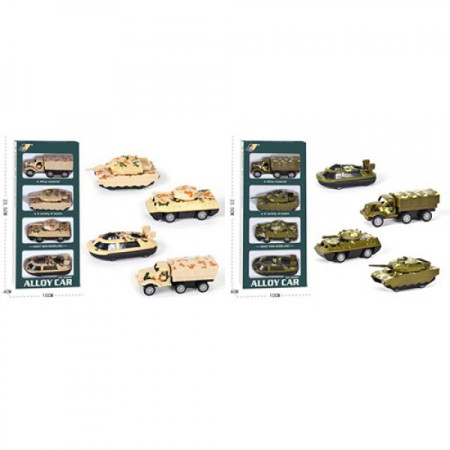 Набір машинок 1021-1-3 4 шт