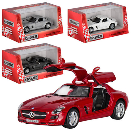 Машинка інертна Kinsmart Mercedes-Benz SLS AMG KT-5349-W 12.5 см Машинка інертна Kinsmart Mercedes-Benz SLS AMG KT-5349-W 12.5 см