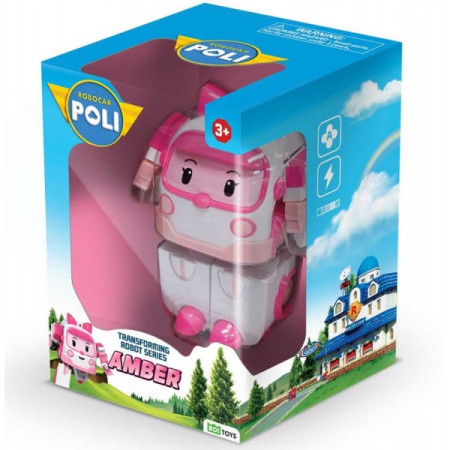 Машинка-трансформер Робокар Ембер MRT-0651 10 см