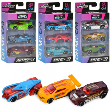 Набір інертних машинок Auto Mir AS-2942 3 шт