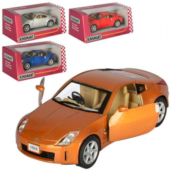 Машинка інертна Kinsmart Nissan 350Z KT5061W 12 см