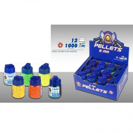 Дитячі кулі для пістолетиків B-8082 12 шт/уп