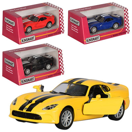 Машинка інертна Kinsmart Ford Mustang GTZ KT-5363-WF 12.5 см Машинка інертна Kinsmart Ford Mustang GTZ KT-5363-WF 12.5 см