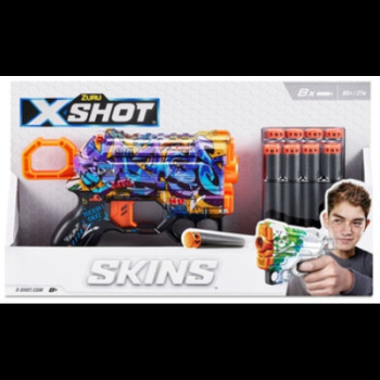 Бластер ігровий X-Shot Skins Menace Spray Tag 36515D 8 патронів
