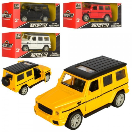 Машинка інертна Auto Mir Mercedes-Benz G500 AS-1892 11.5 см Машинка інертна Auto Mir Mercedes-Benz G500 AS-1892 11.5 см