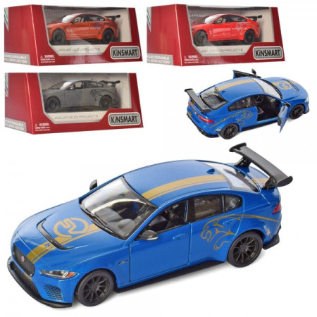 Машинка інертна Kinsmart Jaguar KT-5416-WF 12.5 см Машинка інертна Kinsmart Jaguar KT-5416-WF 12.5 см