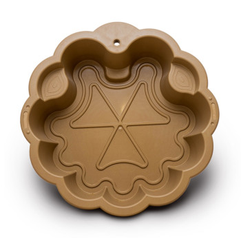 Пісочниця Doloi Toys Квітка 01234-01-eco 19.8х80.6х81 см коричнева