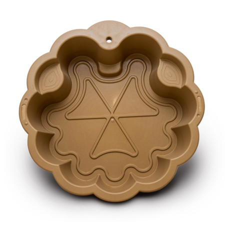 Пісочниця Doloi Toys Квітка 01234-01-eco 19.8х80.6х81 см коричнева