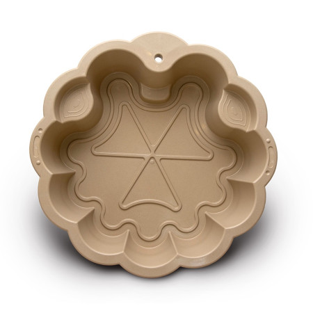 Пісочниця Doloi Toys Квітка 01234-02-eco 19.8х80.6х81 см бежева