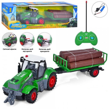 Трактор на радіокеруванні Limo Toy M-5013 20 см
