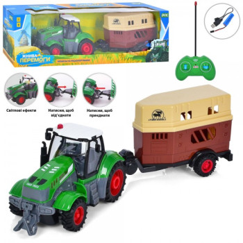 Трактор на радіокеруванні Limo Toy M-5018 20 см