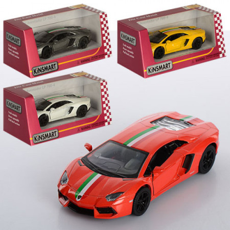 Машинка інертна Kinsmart Lamborghini KT-5355-WF 12.5 см Машинка інертна Kinsmart Lamborghini KT-5355-WF 12.5 см