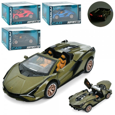 Машинка інертна Auto Mir Lamborghini Sian AP-1804 14.5 см Машинка інертна Auto Mir Lamborghini Sian AP-1804 14.5 см