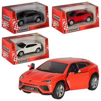 Машинка інертна Kinsmart Lamborghini KT-5368-W 12,5 х5, 5х4 см