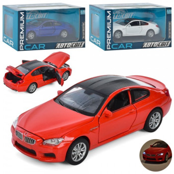 Машинка інертна BMW M6 AP-1801 15 см